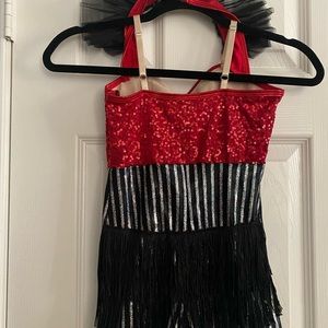 Dance costume. Curtain call size child medium